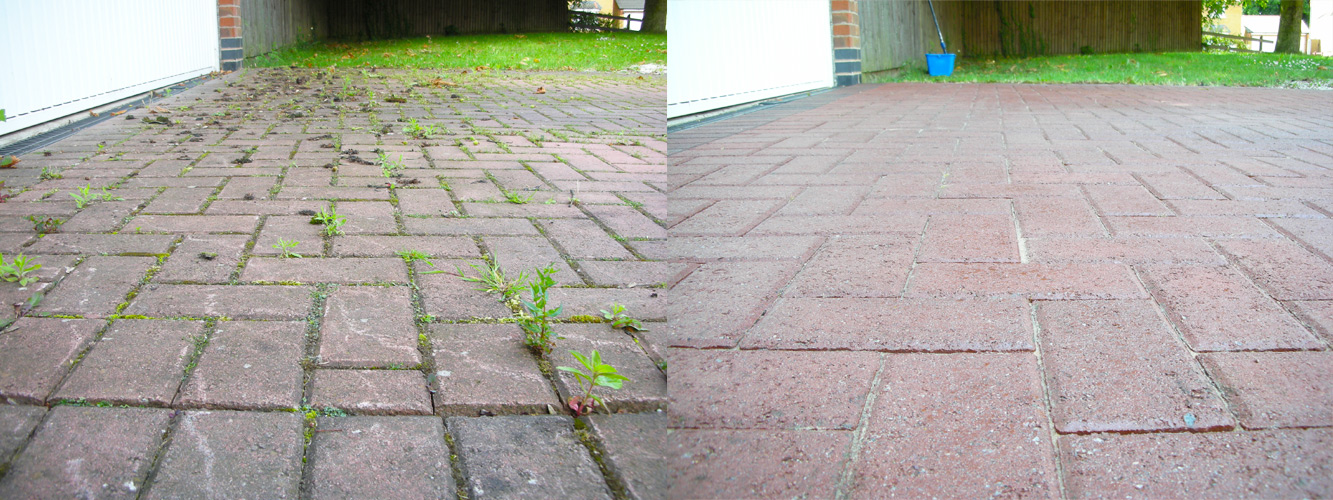 Patio & driveway jet wash service Domestic pressure washing experts