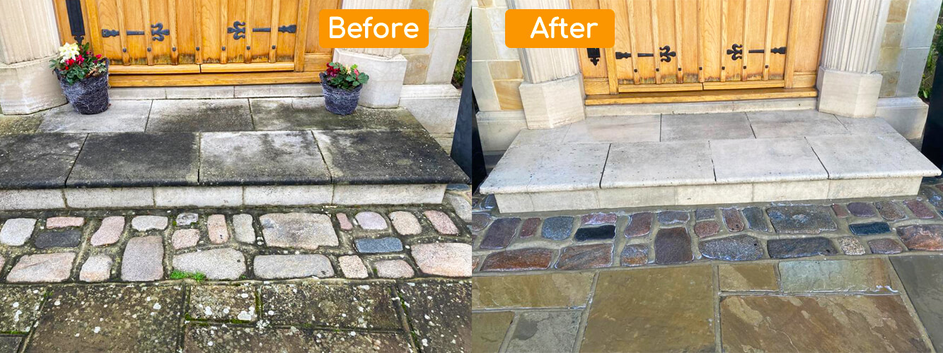 Patio steps cleaned near me