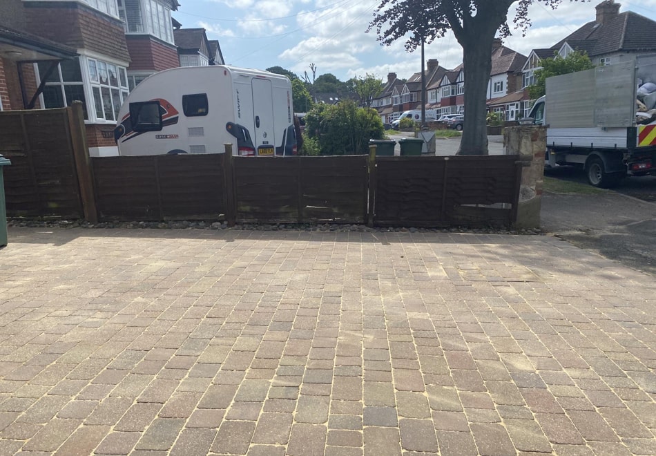 Crazy paving cleaning Cobham