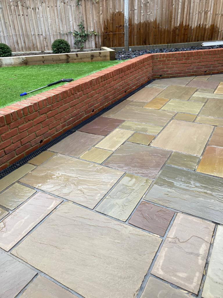 Domestic pressure washing in Esher