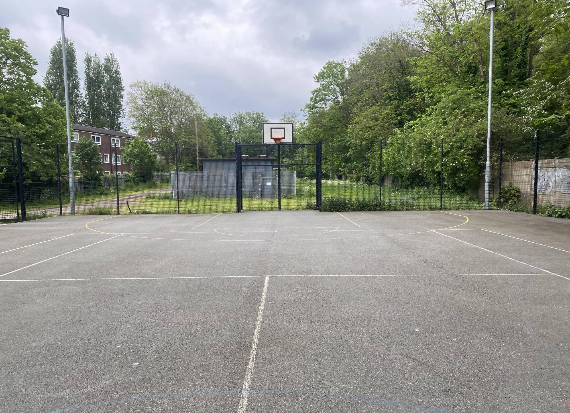 Professional court cleaning in Woking, Surrey.