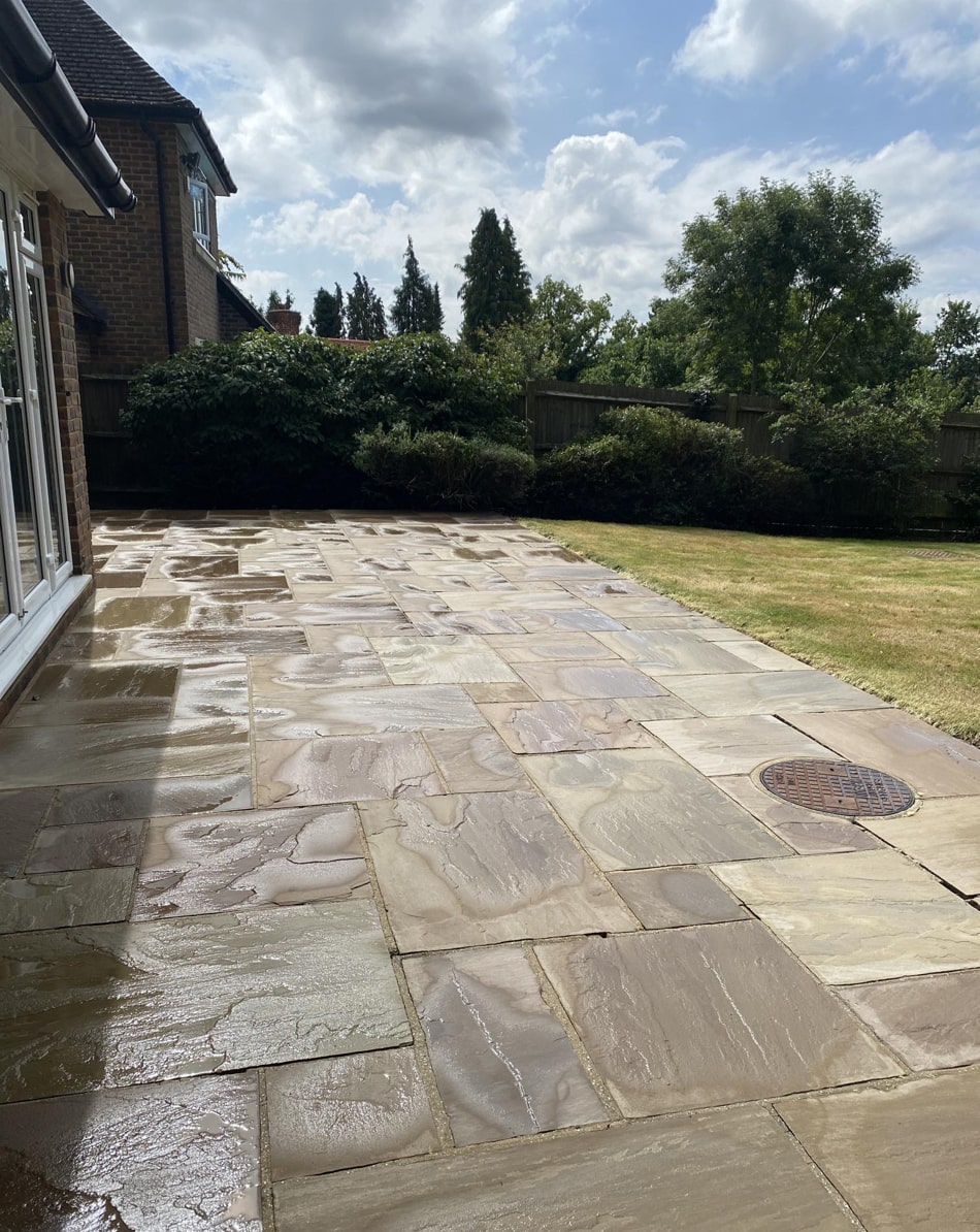 Garden patio washing Selsdon