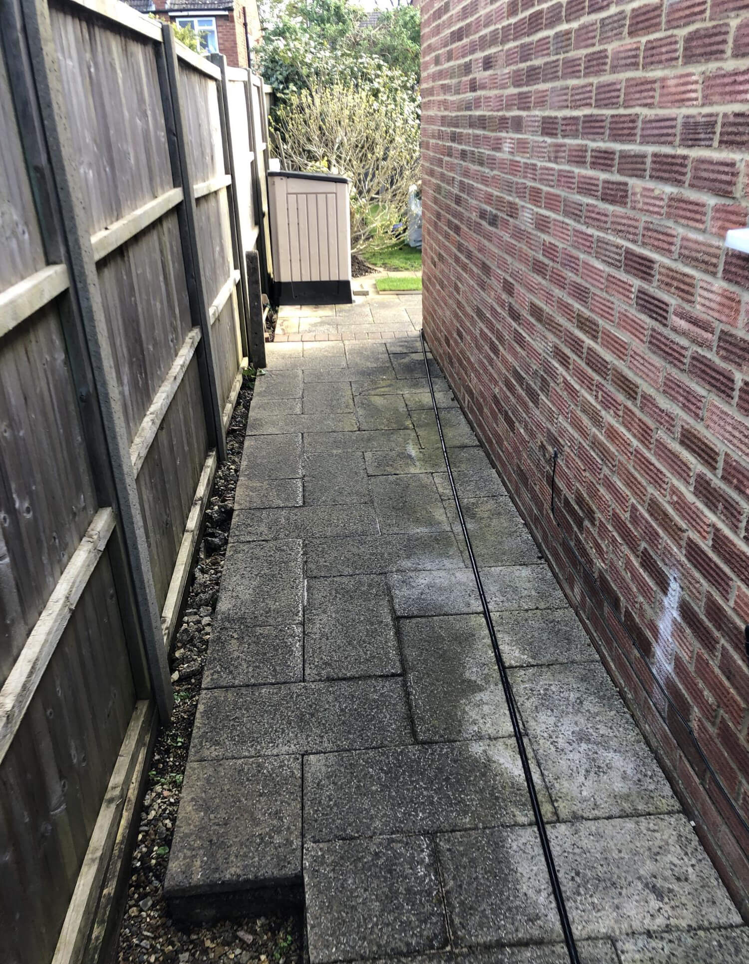 Professional patio cleaning service in Reigate.