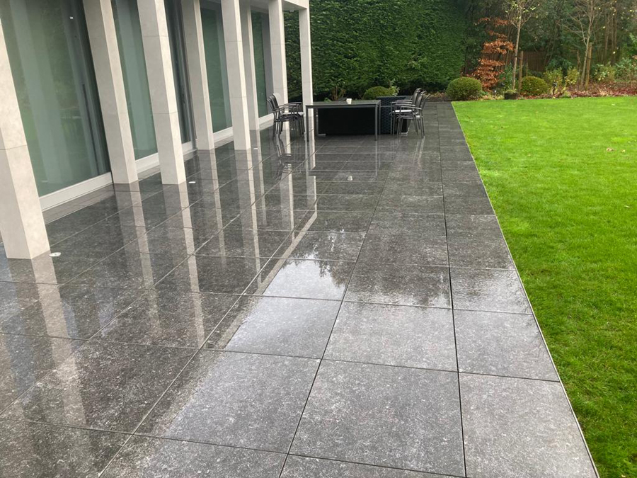 Patio pressure washing in Surrey