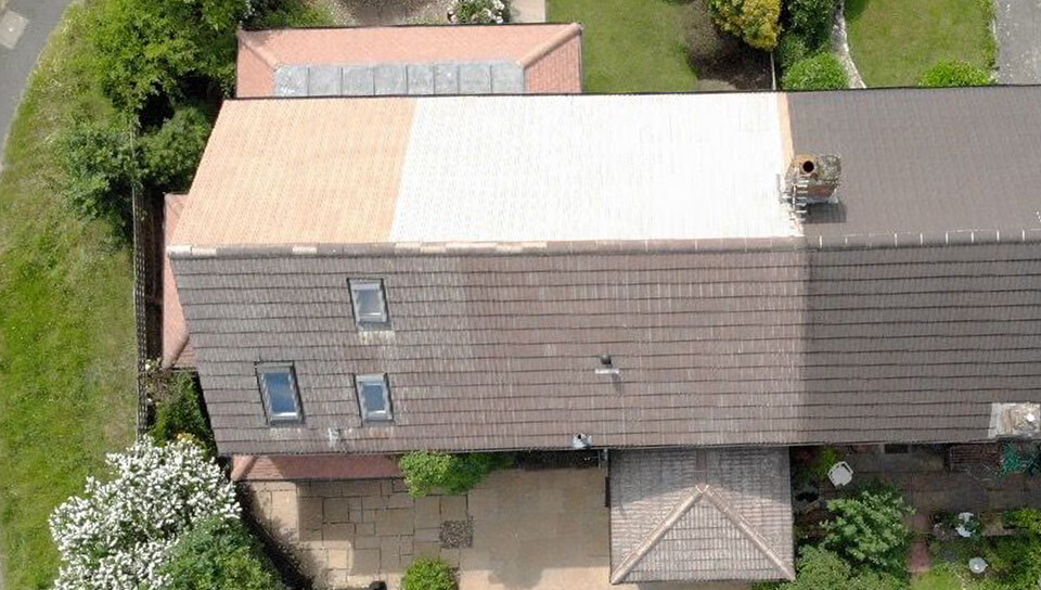 Roof cleaning in Surrey from Jetwash Surrey