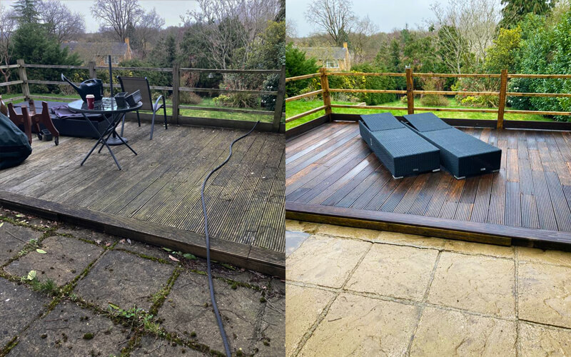 Decking cleaners in KT10