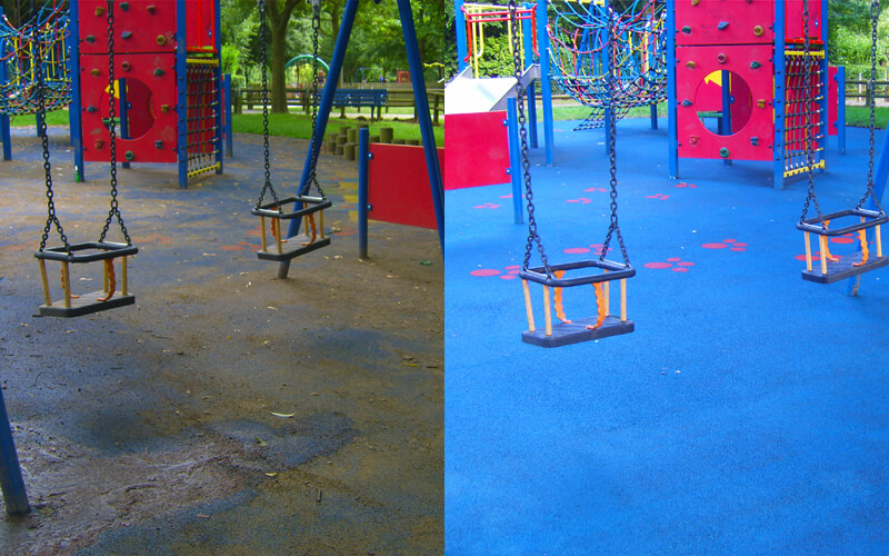 service-playground-jetwashing-locally Mugswellplayground cleaning