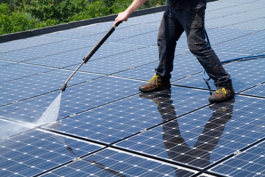 Expert Solar Panel Cleaning Service Jet Wash Surrey & London